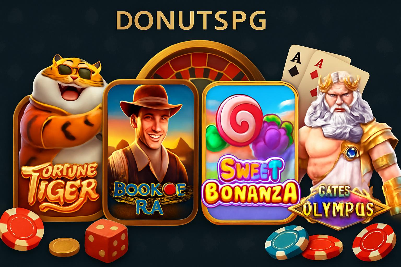 Jogos de cassino online inovadores e emocionantes na DONUTSPG