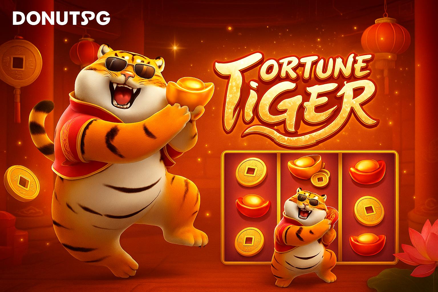 Fortune Tiger é um jogo imperdível no DONUTSPG Casino