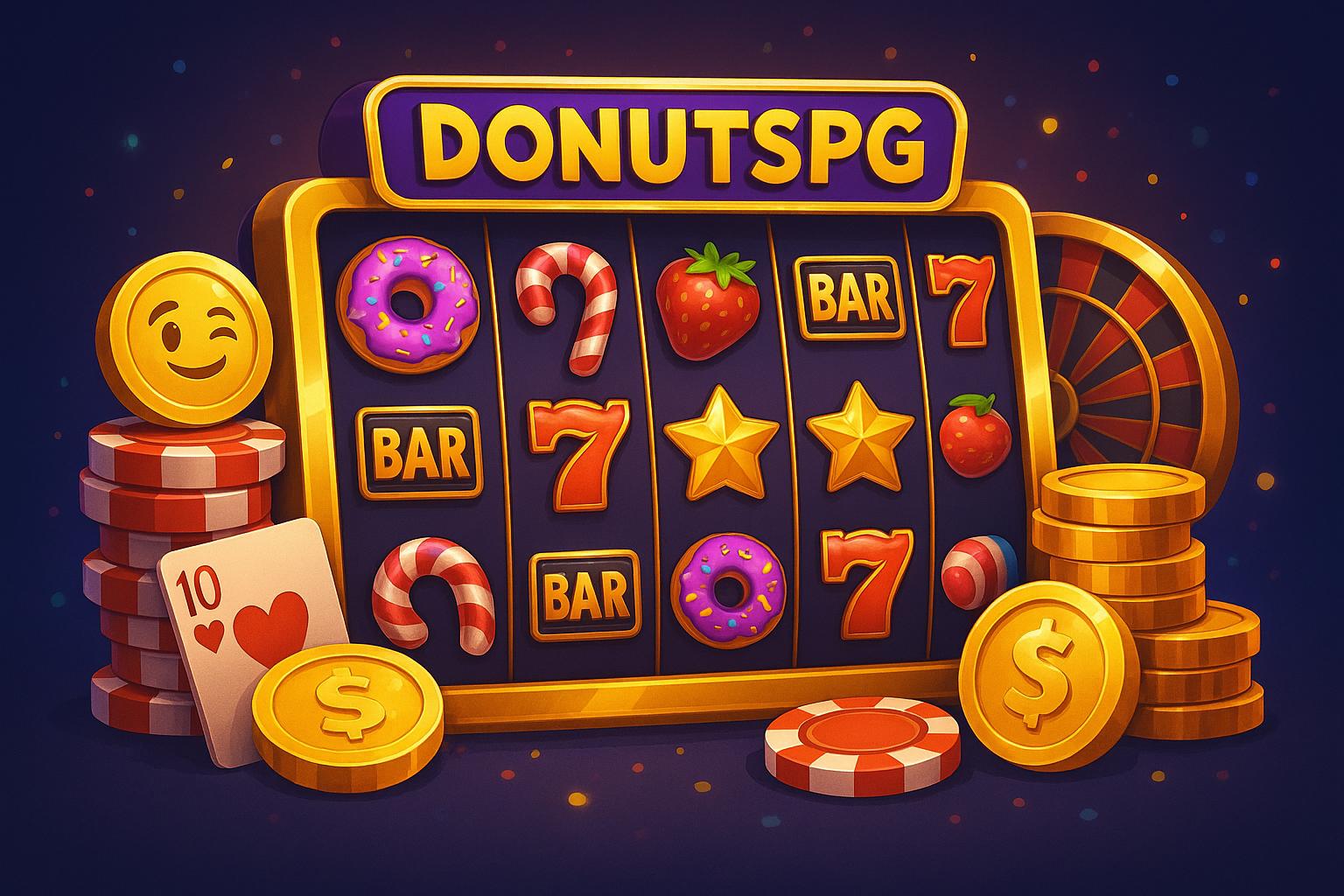 Jogos de Slot no Casino Online DONUTSPG