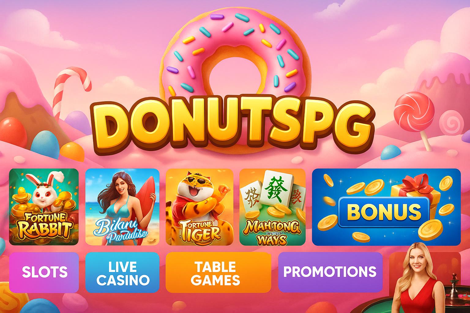 Jogos de cassino online DONUTSPG