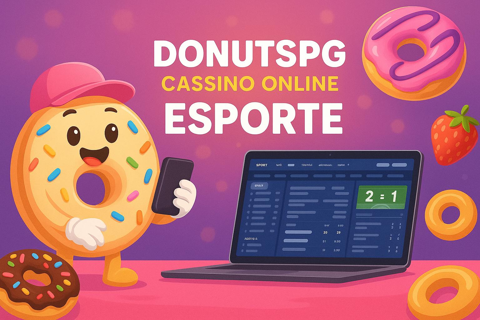 Apostas esportivas no cassino online DONUTSPG