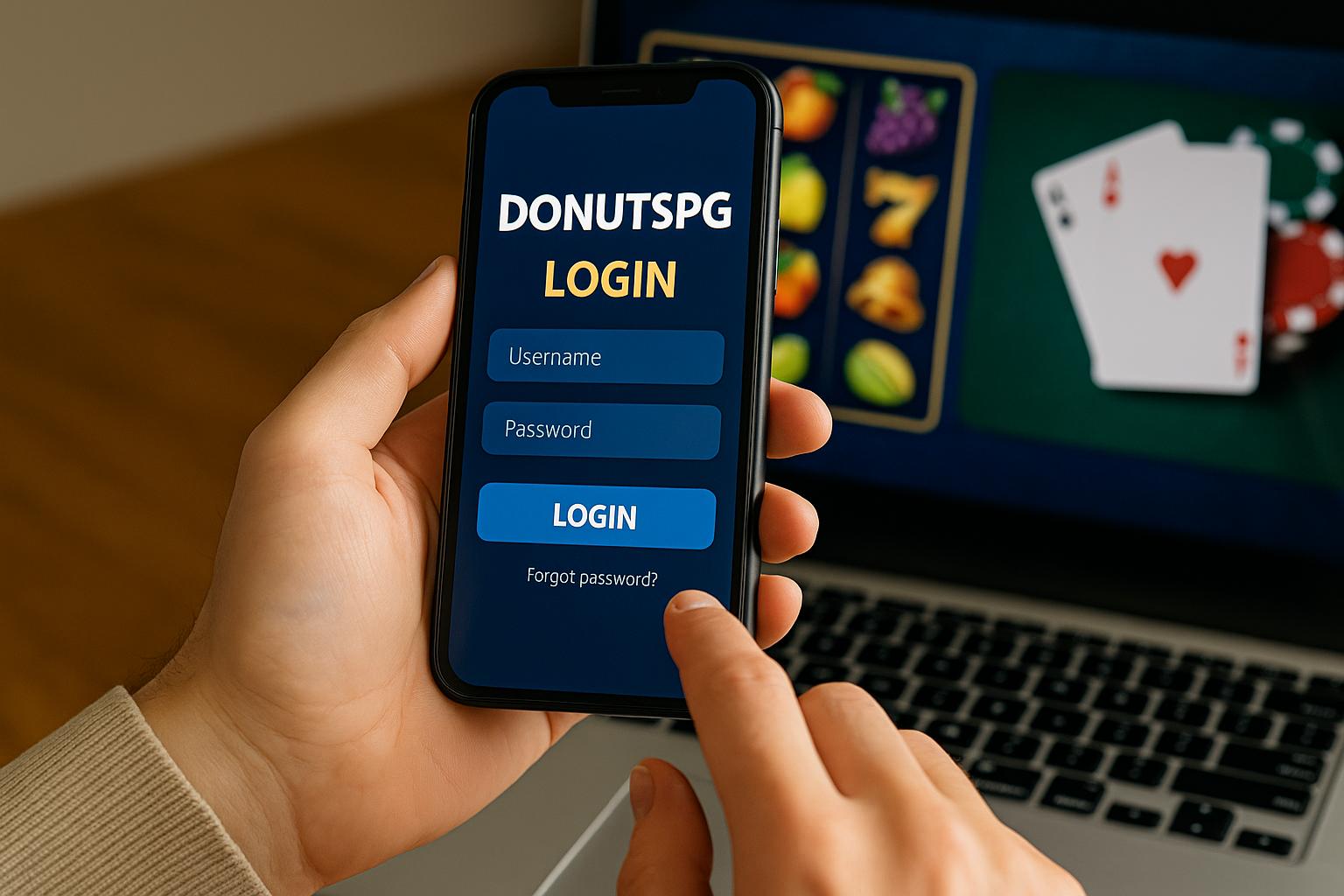Login no Cassino DONUTSPG