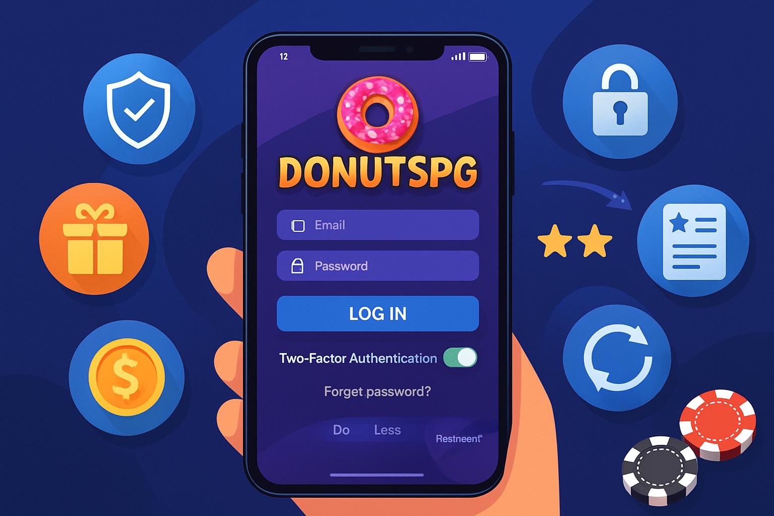 Registro na DONUTSPG Garante Acesso a uma Vasta Seleção de jogo