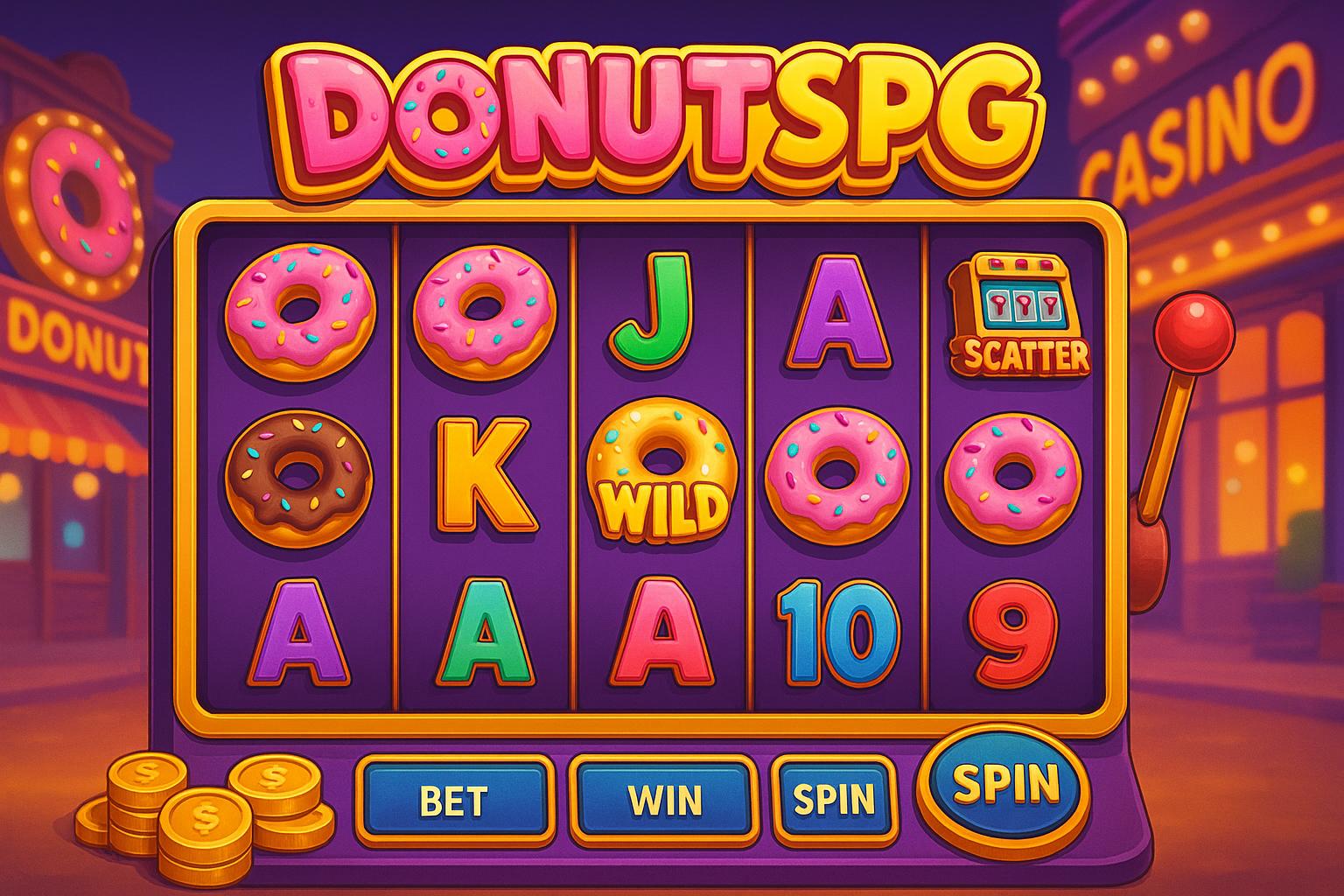 Explore o mundo das slot machines no DONUTSPG Casino